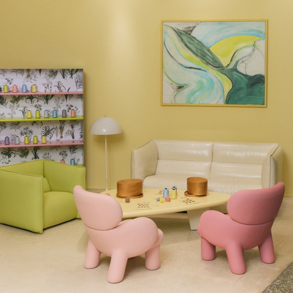 A room for sensing nature With 블루메미술관