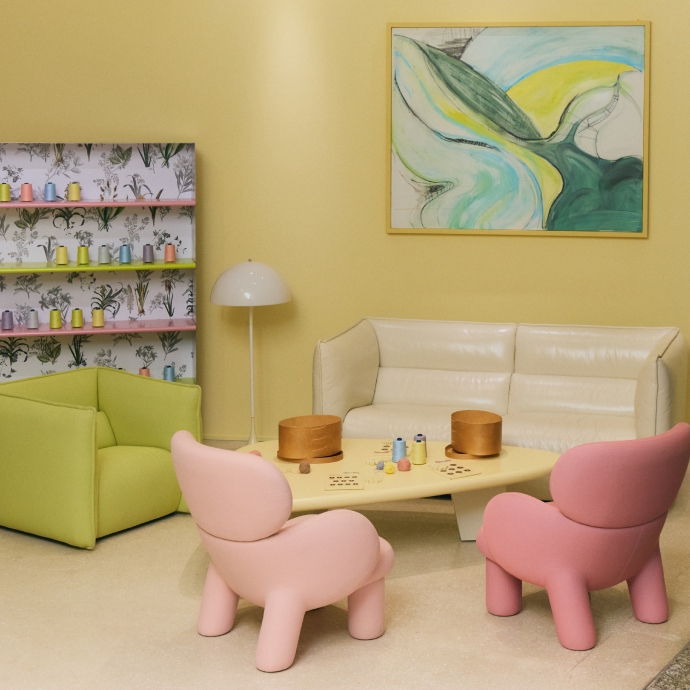 A room for sensing nature With 블루메미술관