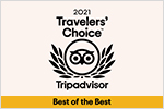 2021 Travelers'Choice Tripadvisor Best of the Best