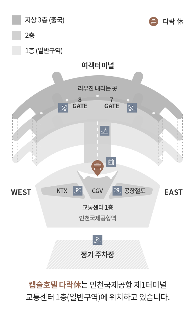지도 - 왼쪽:WEST, 오른쪽:EAST